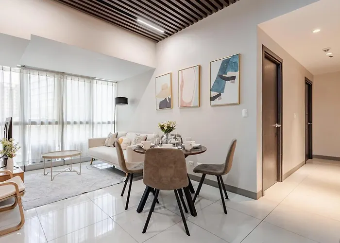2 Bedroom Luxury With Washing Machine In Bgc Uptown Apartamento *