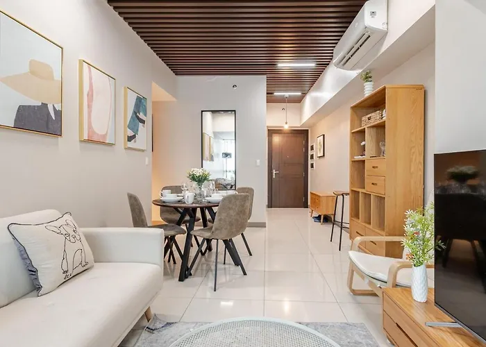 2 Bedroom Luxury With Washing Machine In Bgc Uptown * Manila