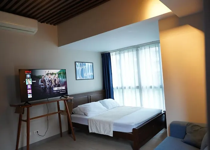 Apartamento 2 Bedroom Luxury With Washing Machine In Bgc Uptown Manila